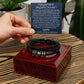 Bruder Geschenk | einzigartiges Armband mit veganem Leder | Weihnachtsgeschenke Bruder | Schwester Bruder | Personalisierte Geschenke