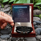 Wassermann Sternzeichen Armband | Geschenk für Ihn (Mann, Sohn, Enkel, Bruder, Freund, Neffe, Vater, Opa) | besonderes Geschenk für Ihn, Astrologie