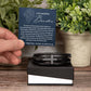 Bruder Geschenk | einzigartiges Armband mit veganem Leder | kleine Geschenke für Bruder zu Weihnachten | Bruder Geburtstag, von Schwester