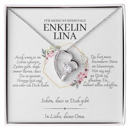 Enkelin Lina personalisiert