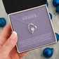 Tochter Geschenk Herz-Halskette | kleine Geschenke für Tochter | Mutter Tochter Kette | Weihnachtsgeschenke Tochter | 14k gold