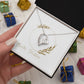 Tochter Geschenk | schöne Herz-Halskette | kleine Geschenke für Tochter | Mutter Tochter Kette | Kette personalisiert | 18k gold