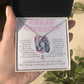 Tochter Geschenk zum 8. Geburtstag Herz-Halskette | kleine Geschenke für Tochter | Mutter Tochter Kette | 8. Geburtstag Tochter | 14k