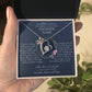 Tochter Geschenk zum 30. Geburtstag Herz-Halskette | kleine Geschenke für Tochter | Mutter Tochter Kette | 30. Geburtstag Tochter | 14k