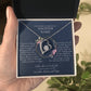 Tochter Geschenk | schöne Herz-Halskette | Weihnachtsgeschenke für Tochter | Mutter Tochter Kette | Kette personalisiert | 14k gold