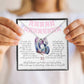 Tochter Geschenk zum 10. Geburtstag Herz-Halskette | kleine Geschenke für Tochter | Mutter Tochter Kette | 10. Geburtstag Tochter | 14k