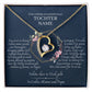 Tochter Geschenk | schöne Herz-Halskette | Weihnachtsgeschenke für Tochter | Mutter Tochter Kette | Kette personalisiert | 14k gold