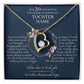 Tochter Geschenk zum 30. Geburtstag Herz-Halskette | kleine Geschenke für Tochter | Mutter Tochter Kette | 30. Geburtstag Tochter | 14k