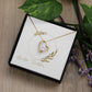 Tochter Geschenk | schöne Herz-Halskette | kleine Geschenke für Tochter | Mutter Tochter Kette | Kette personalisiert | 18k gold