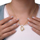 Tochter Geschenk zum 10. Geburtstag Herz-Halskette | kleine Geschenke für Tochter | Mutter Tochter Kette | 10. Geburtstag Tochter | 14k