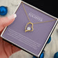 Tochter Geschenk Herz-Halskette | kleine Geschenke für Tochter | Mutter Tochter Kette | Weihnachtsgeschenke Tochter | 14k gold