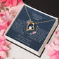 Tochter Geschenk | schöne Herz-Halskette | Weihnachtsgeschenke für Tochter | Mutter Tochter Kette | Kette personalisiert | 14k gold
