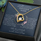 Tochter Geschenk zum 30. Geburtstag Herz-Halskette | kleine Geschenke für Tochter | Mutter Tochter Kette | 30. Geburtstag Tochter | 14k