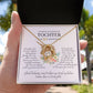 Tochter Geschenk zum 30. Geburtstag Herz-Halskette | kleine Geschenke für Tochter | Mutter Tochter Kette | 30. Geburtstag Tochter | 14k
