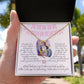 Tochter Geschenk zum 10. Geburtstag Herz-Halskette | kleine Geschenke für Tochter | Mutter Tochter Kette | 10. Geburtstag Tochter | 14k