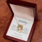 Tochter Geschenk | schöne Herz-Halskette | kleine Geschenke für Tochter | Mutter Tochter Kette | Kette personalisiert | 14k gold