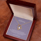 Tochter Geschenk | schöne Herz-Halskette | kleine Geschenke für Tochter | Mutter Tochter Kette | Kette personalisiert | 14k gold