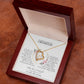 Urenkelin Geschenk - schöne Herz-Halskette | kleine Geschenke für Urenkelin | Uroma Urenkelin Kette | Kette personalisiert | 14k Kette gold