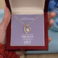 Tochter Geschenk | schöne Herz-Halskette | kleine Geschenke für Tochter | Mutter Tochter Kette | Kette personalisiert | 14k gold