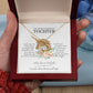 Tochter Geschenk | schöne Herz-Halskette | kleine Geschenke für Tochter | Mutter Tochter Kette | Kette personalisiert | 14k gold