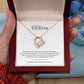 Tochter Geschenk | schöne Herz-Halskette | kleine Geschenke für Tochter | Mutter Tochter Kette | Kette personalisiert | 14k gold