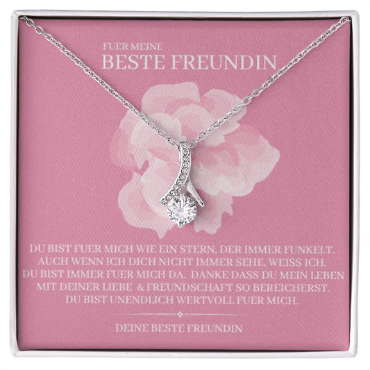 Für meine beste Freundin - Funkelne Halskette