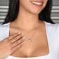 Enkelin Geschenk - schöne Liebesknoten Halskette | kleine Geschenke für Enkelin | Oma Enkelin Kette | Kette personalisiert | 14k Kette gold