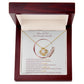 Enkelin Geschenk - schöne Liebesknoten Halskette | kleine Geschenke für Enkelin | Oma Enkelin Kette | Kette personalisiert | 14k Kette gold