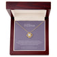 Tochter Geschenk - Liebesknoten Halskette | kleine Geschenke für Tochter | Mutter Tochter Kette | Kette personalisiert | 14k Kette gold