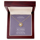 Tochter Geschenk - Liebesknoten Halskette | kleine Geschenke für Tochter | Mutter Tochter Kette | Kette personalisiert | 14k Kette gold