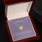 Tochter Geschenk - Liebesknoten Halskette | kleine Geschenke für Tochter | Mutter Tochter Kette | Kette personalisiert | 14k Kette gold