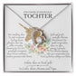 Tochter Geschenk | schöne Herz-Halskette | kleine Geschenke für Tochter | Mutter Tochter Kette | Kette personalisiert | 14k gold
