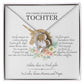 Tochter Geschenk | schöne Herz-Halskette | kleine Geschenke für Tochter | Mutter Tochter Kette | Kette personalisiert | 14k gold