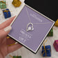 Tochter Geschenk | schöne Herz-Halskette | kleine Geschenke für Tochter | Mutter Tochter Kette | Kette personalisiert | 14k gold