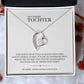 Tochter Geschenk | schöne Herz-Halskette | kleine Geschenke für Tochter | Mutter Tochter Kette | Kette personalisiert | 14k gold