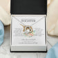 Tochter Geschenk | schöne Herz-Halskette | kleine Geschenke für Tochter | Mutter Tochter Kette | Kette personalisiert | 14k gold