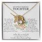Tochter Geschenk | schöne Herz-Halskette | kleine Geschenke für Tochter | Mutter Tochter Kette | Kette personalisiert | 14k gold