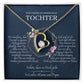 Tochter Geschenk | schöne Herz-Halskette | kleine Geschenke für Tochter | Mutter Tochter Kette | Kette personalisiert | 14k gold