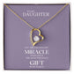 Tochter Geschenk | schöne Herz-Halskette | kleine Geschenke für Tochter | Mutter Tochter Kette | Kette personalisiert | 14k gold
