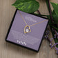 Tochter Geschenk | schöne Herz-Halskette | kleine Geschenke für Tochter | Mutter Tochter Kette | Kette personalisiert | 14k gold