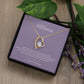 Tochter Geschenk | schöne Herz-Halskette | kleine Geschenke für Tochter | Mutter Tochter Kette | Kette personalisiert | 14k gold