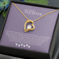 Tochter Geschenk | schöne Herz-Halskette | kleine Geschenke für Tochter | Mutter Tochter Kette | Kette personalisiert | 14k gold