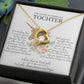 Tochter Geschenk | schöne Herz-Halskette | kleine Geschenke für Tochter | Mutter Tochter Kette | Kette personalisiert | 14k gold